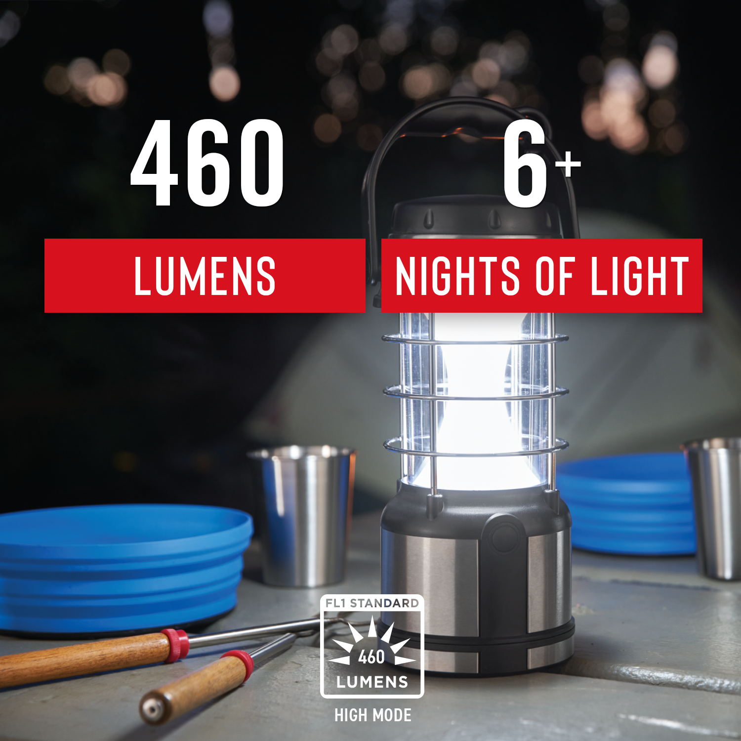 Eveready LED Compact Lantern Portable Camp Lights
