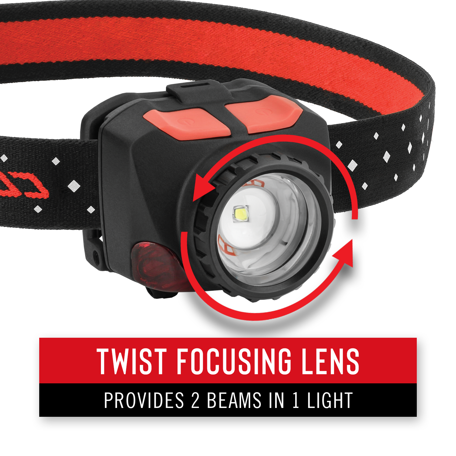 COAST FL84 575 Lumen Dual Color Focusing LED Headlamp, 2-Pack – COAST  Products