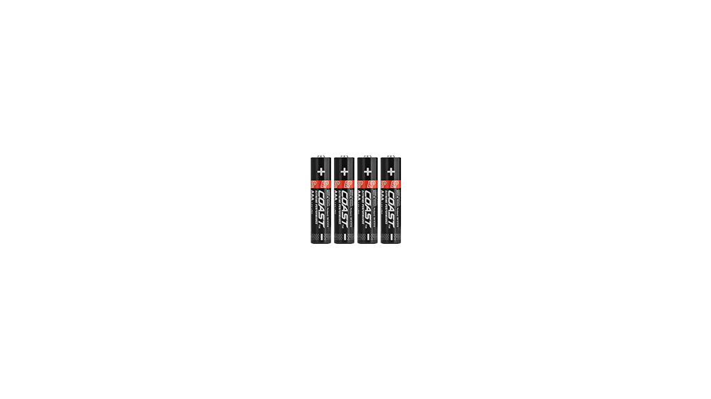Extreme Performance Alkaline AAA Batteries 4-Pack