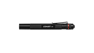 COAST Black HP4 100 Lumen 5.8 Inch LED Flashlight, side photo