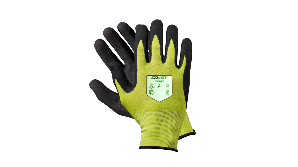 True Grip Hi-Viz Cut Resistant Gloves, Men's L