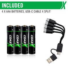 ZX AAA Rechargeable Batteries