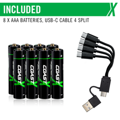 ZX AAA Rechargeable Batteries