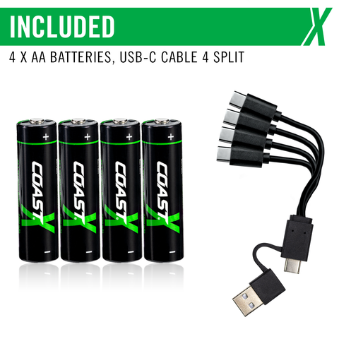 AA USB-C Rechargeable Batteries