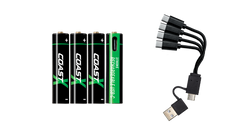 ZITHION-X AAA Rechargeable Batteries