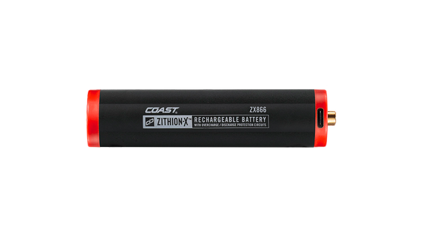 COAST ZX866 ZITHION-X USB-C Rechargeable Battery – COAST 
