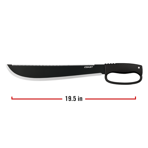Bage Bulk Traditionel F1400 Stainless Steel Machete with Saw Blade and Sheath Included – COAST  Products