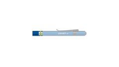 COAST A8R Blue LED Penlight replacement tail cap, side.