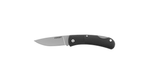 COAST BX213 2.5 Inch Stainless Steel Blade Lockback Folding Knife with Nylon Handle, side photo