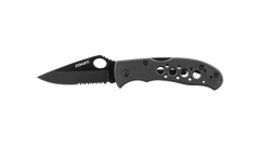 COAST BX312 3.25 Inch Stainless Steel Blade Lockback Folding Knife with Nylon Handle, side photo