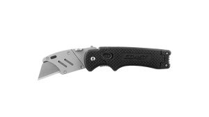 COAST DX190 Stainless Steel Blade Folding Utility Knife with Nylon Handle, side photo