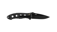 COAST DX340 3.5 Inch Stainless Steel Blade Double Locking Folding Knife with Nylon Handle, pocket clip photo
