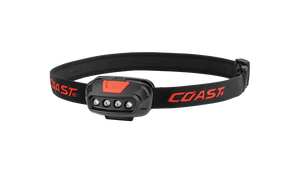 COAST FL11 130 Lumen Dual Color LED Headlamp, front photo