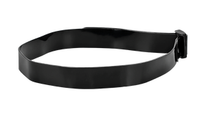 A COAST FL silicone headband with no headlamp attached, angled photo.