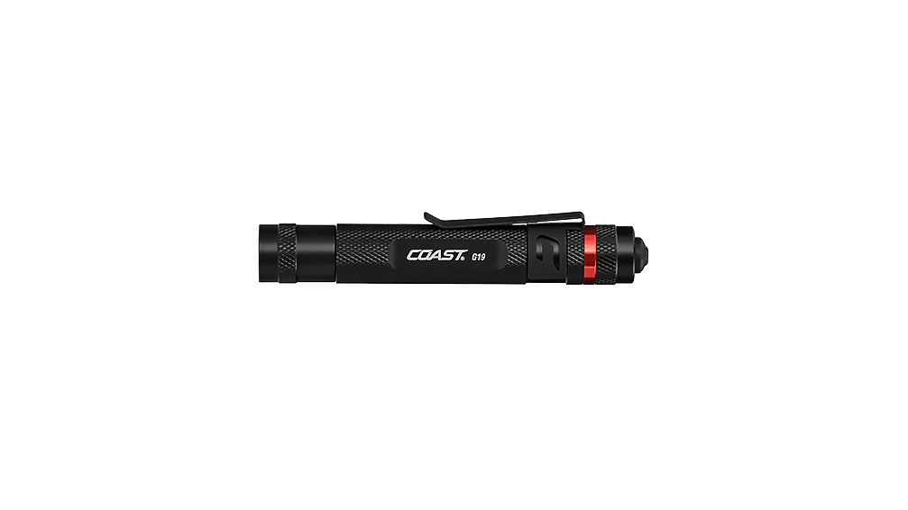 COAST G19 4 Inch LED Inspection Light with Pocket Clip, side photo