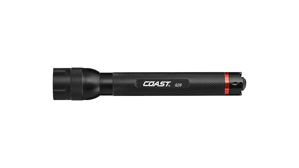 COAST G26 330 Lumen 6.1 Inch LED Flashlight, side photo