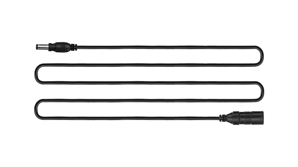 The full three foot black extension cord for the HL8 and HL8R LED Headlamps.