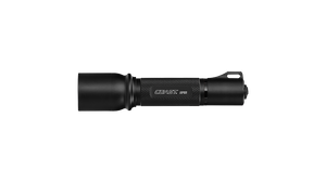 COAST Black HP5R Black 185 Lumen 4.875 Inch Rechargeable LED Flashlight, side photo