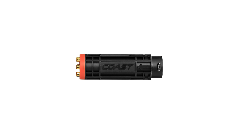 COAST Lithium-Ion Rechargeable Battery Pack, side photo