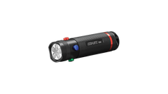 COAST TX10 80 Lumen 4 Inch Quad Color LED Flashlight, angled photo